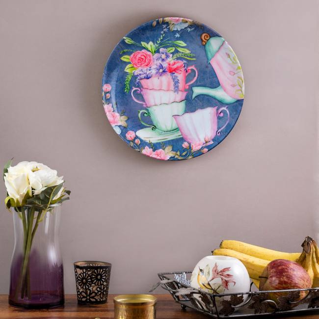 Decorative Wall Plate - The Elemental Evening Tea