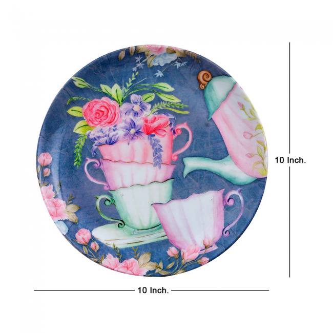 Decorative Wall Plate - The Elemental Evening Tea