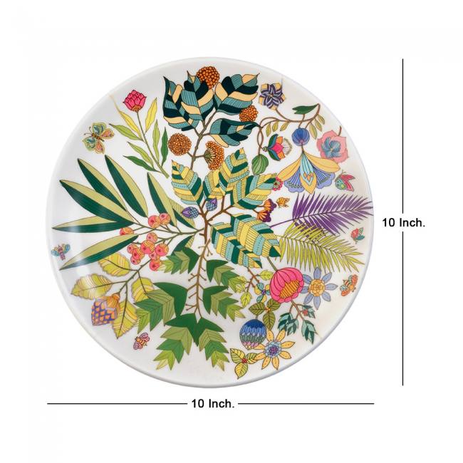 Decorative Wall Plate - Vibrant Bliss