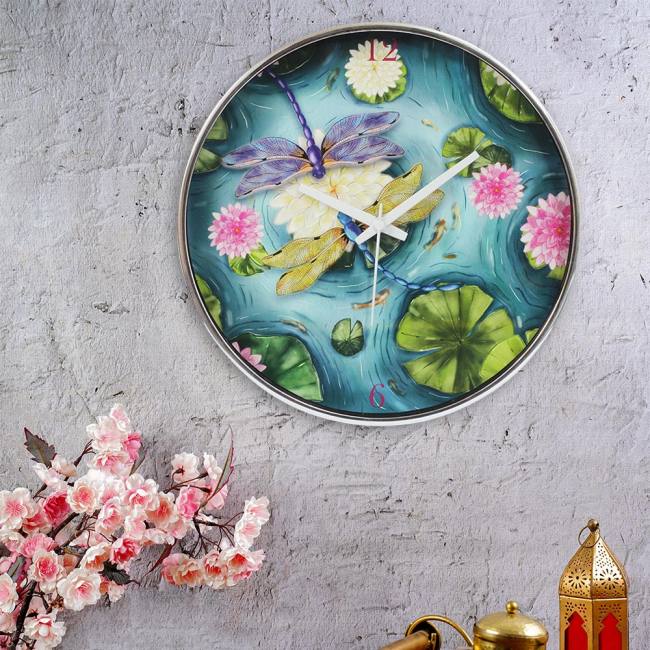 Wall Clock - Tropical Lush