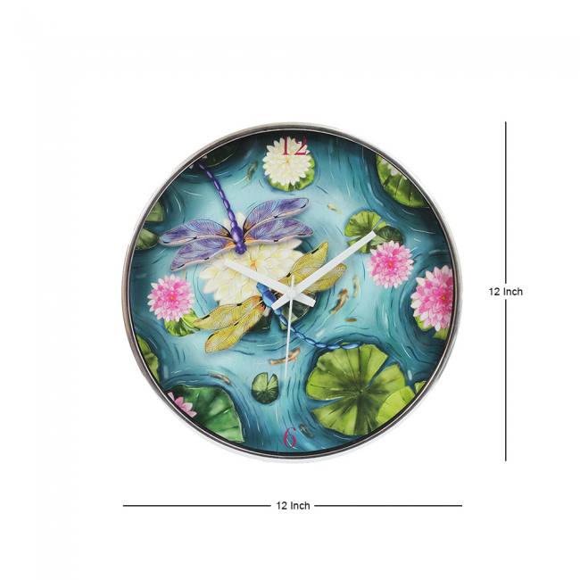 Wall Clock - Tropical Lush