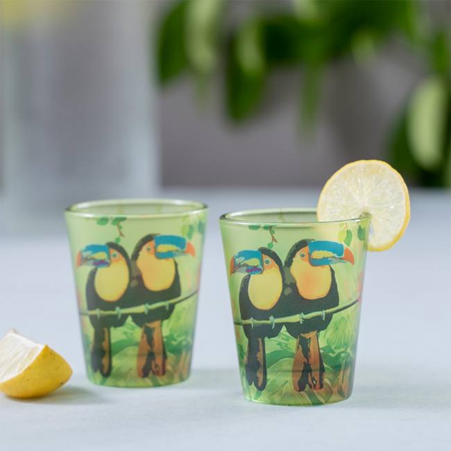 Shot Glasses - Tropical Lush