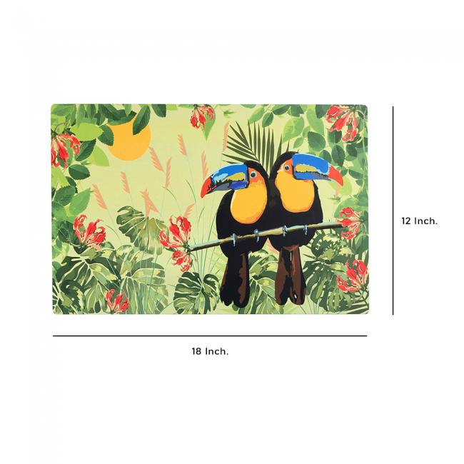 Wooden Placemats - Tropical Lush