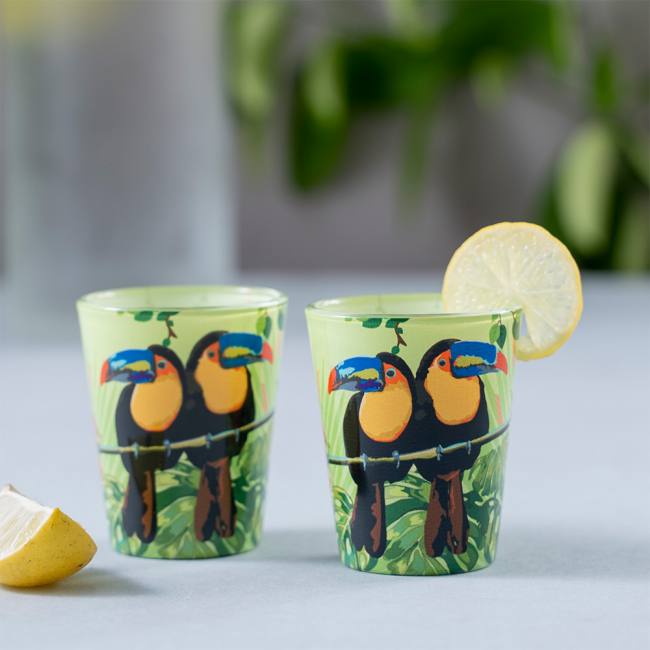 Shot Glasses - Tropical Lush