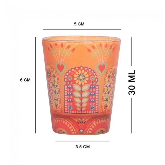 Frosted Shot Glasses - Truck Art Jharokha