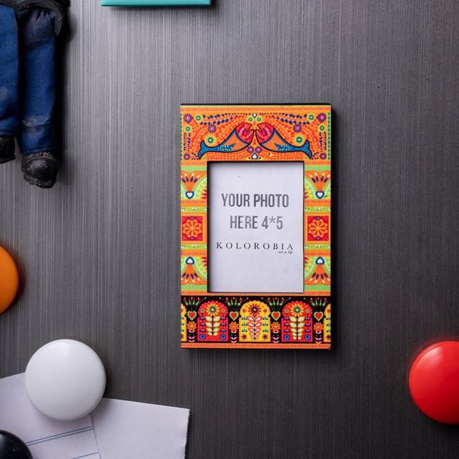 Mini Magnetic Photo Frame - Truck Art