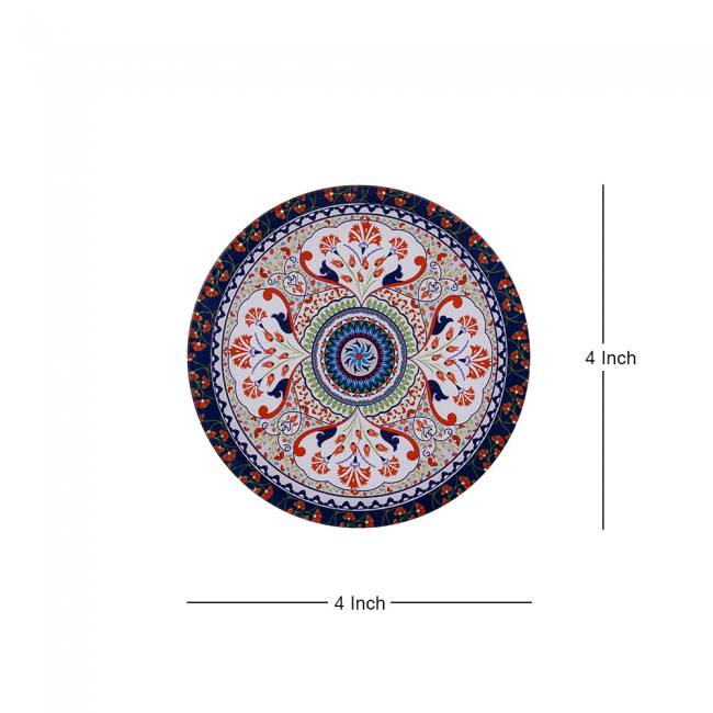 Glass Coasters (Set of 4) - Pristine Turkish