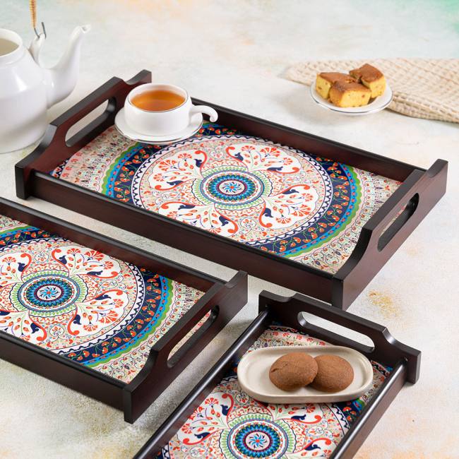 Wooden Trays - Pristine Turkish