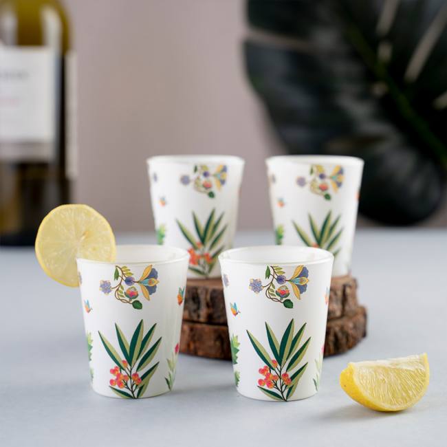 Glass Shot Glasses - Vibrant Bliss