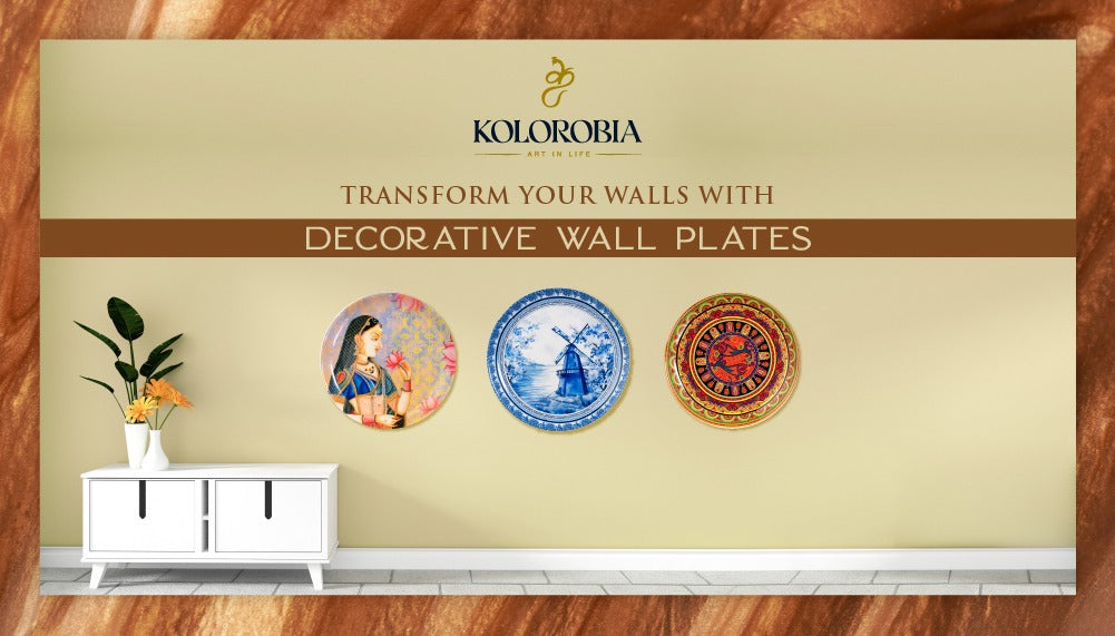 Elevate Your Home Decor: Kolorobia's Decorative Wall Plates