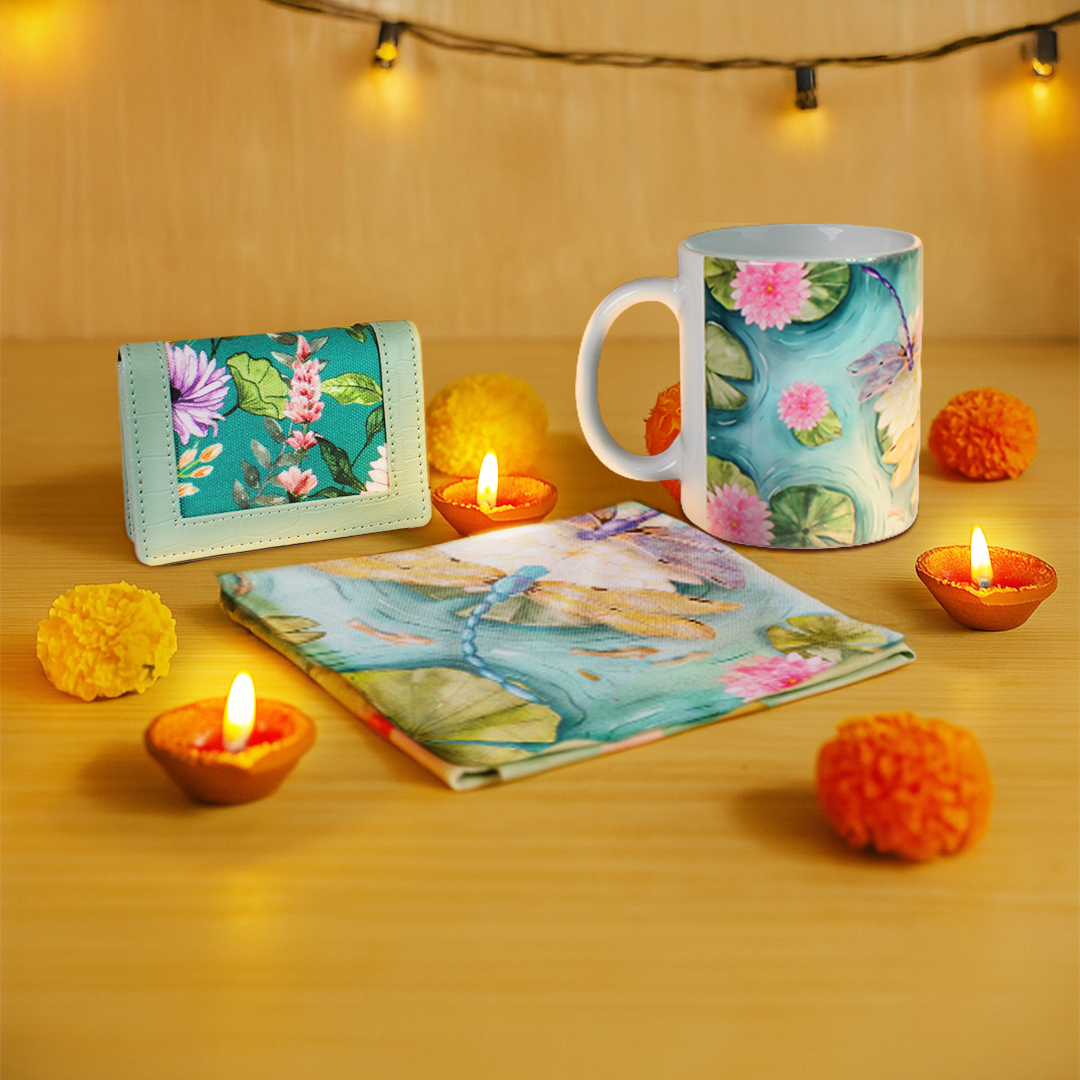 Ceramic Mug X Card Holder X Pocket Square