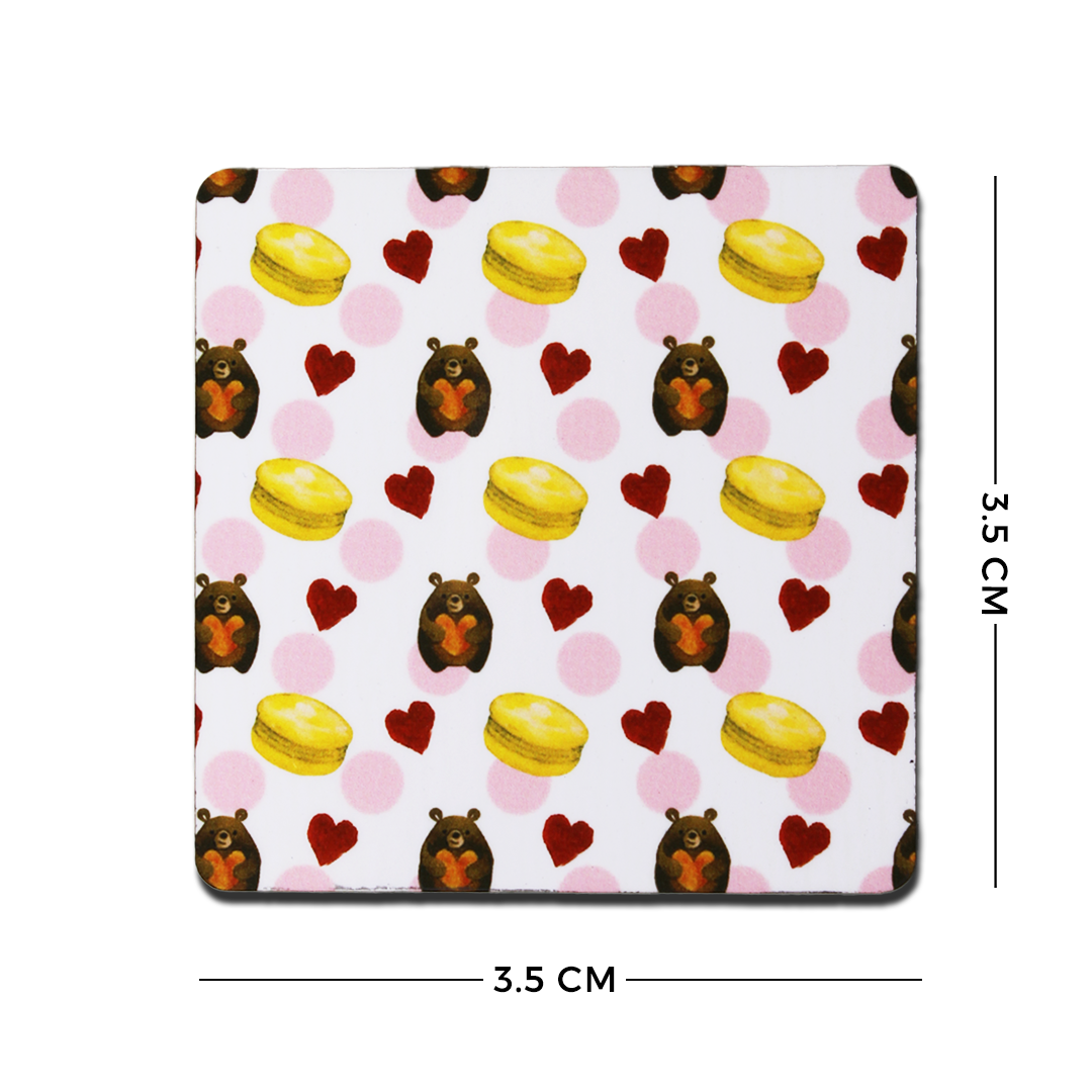 Wooden Coasters (Set of 4) - Pampered in Love