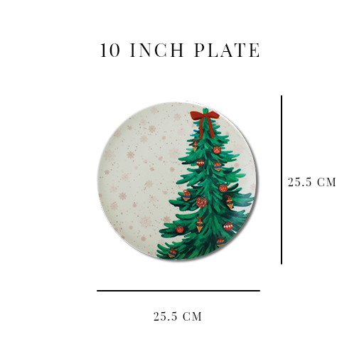 Decorative Wall Plates - Snow Snuggle