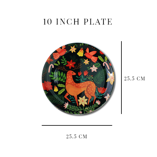 Decorative Wall Plates - Rudolf