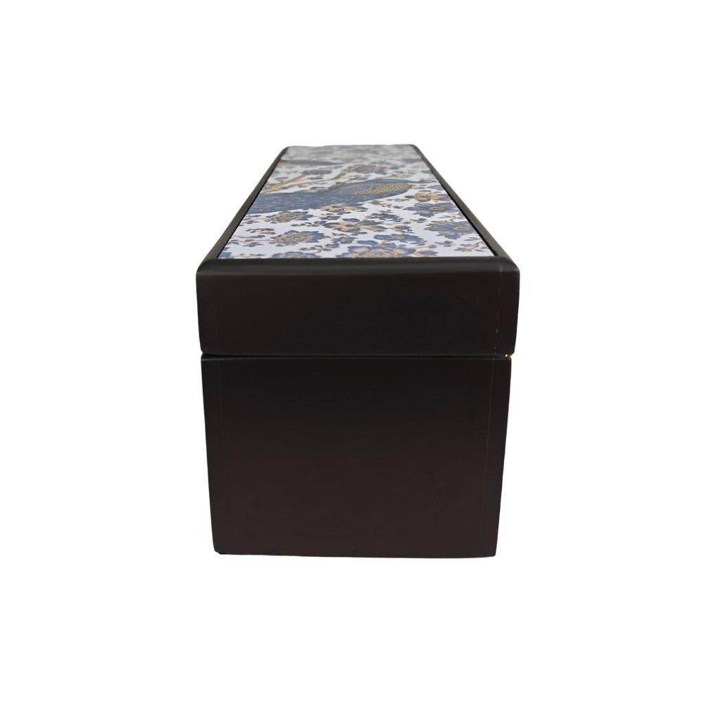 Long Tea Chest - Royal Plumage Paradise