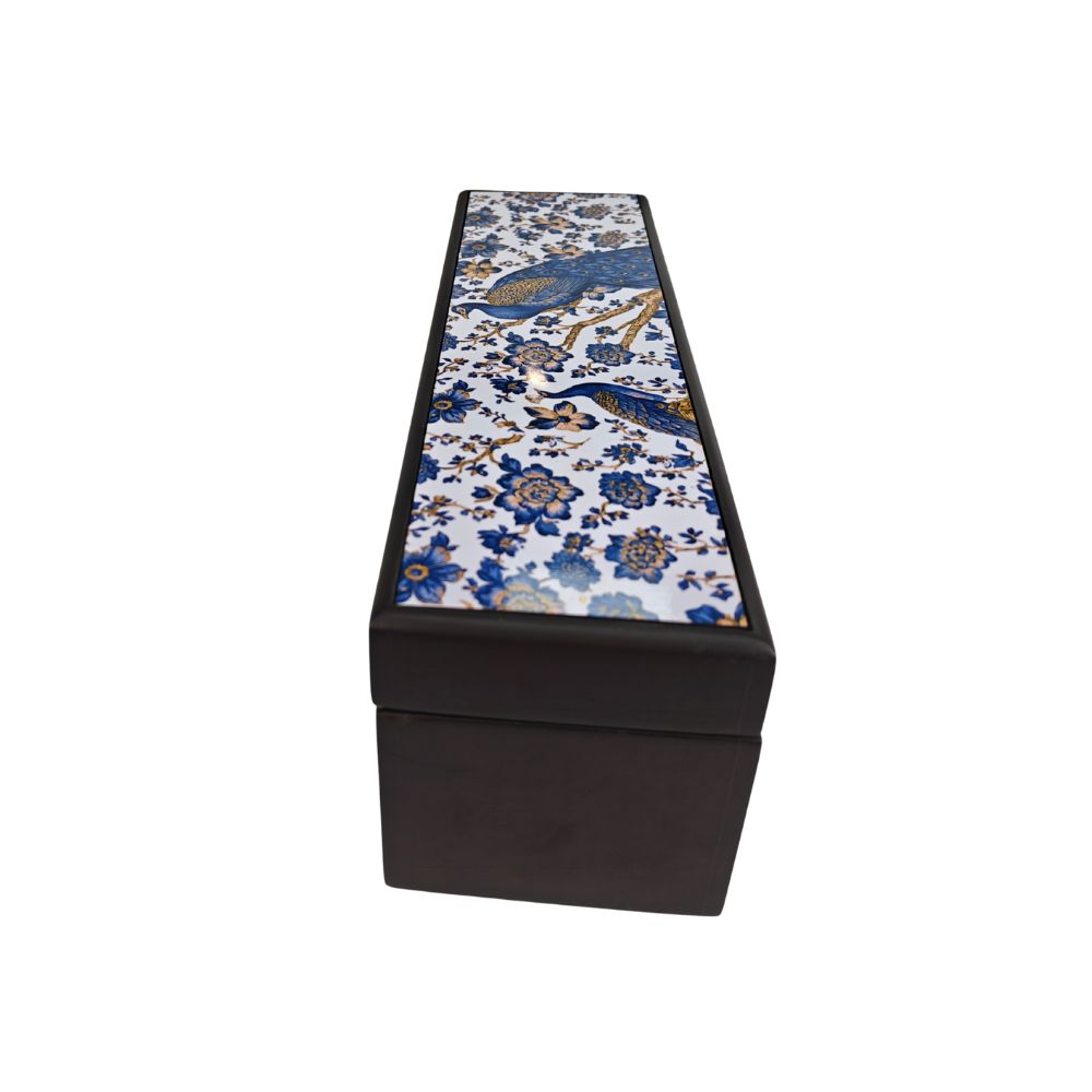 Long Tea Chest - Royal Plumage Paradise