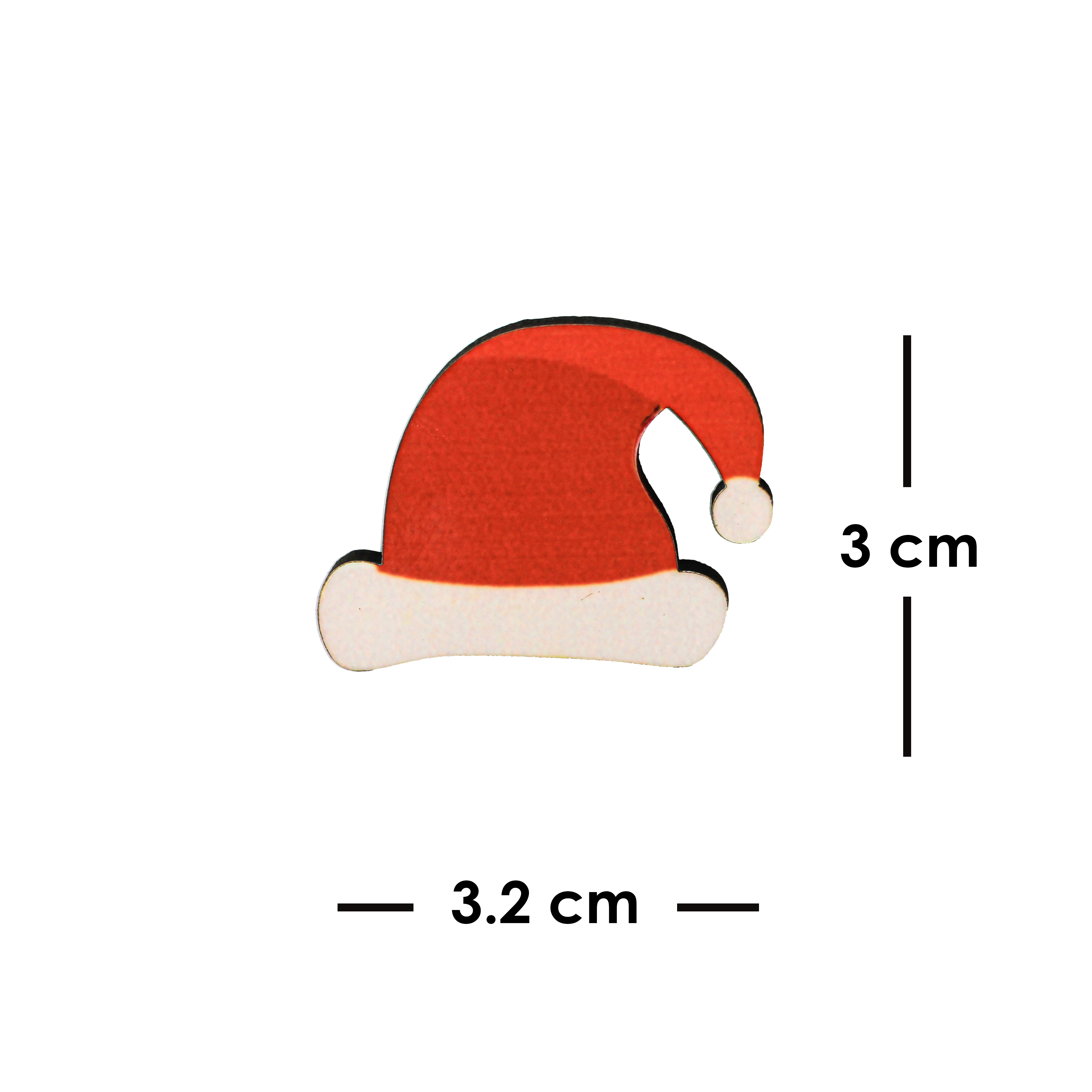 Lapel Pins - Christmas Hat