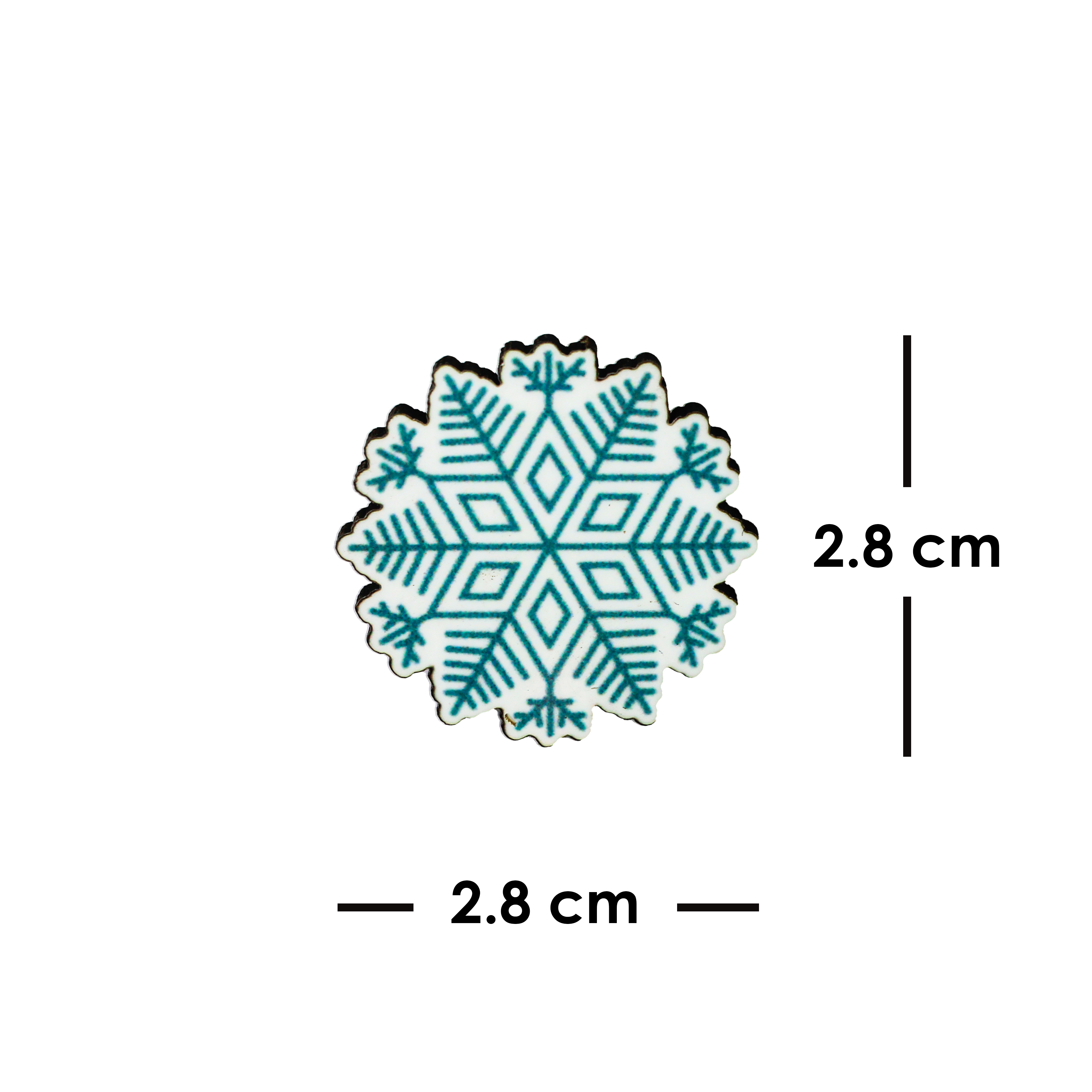 Lapel Pins - Snowburst