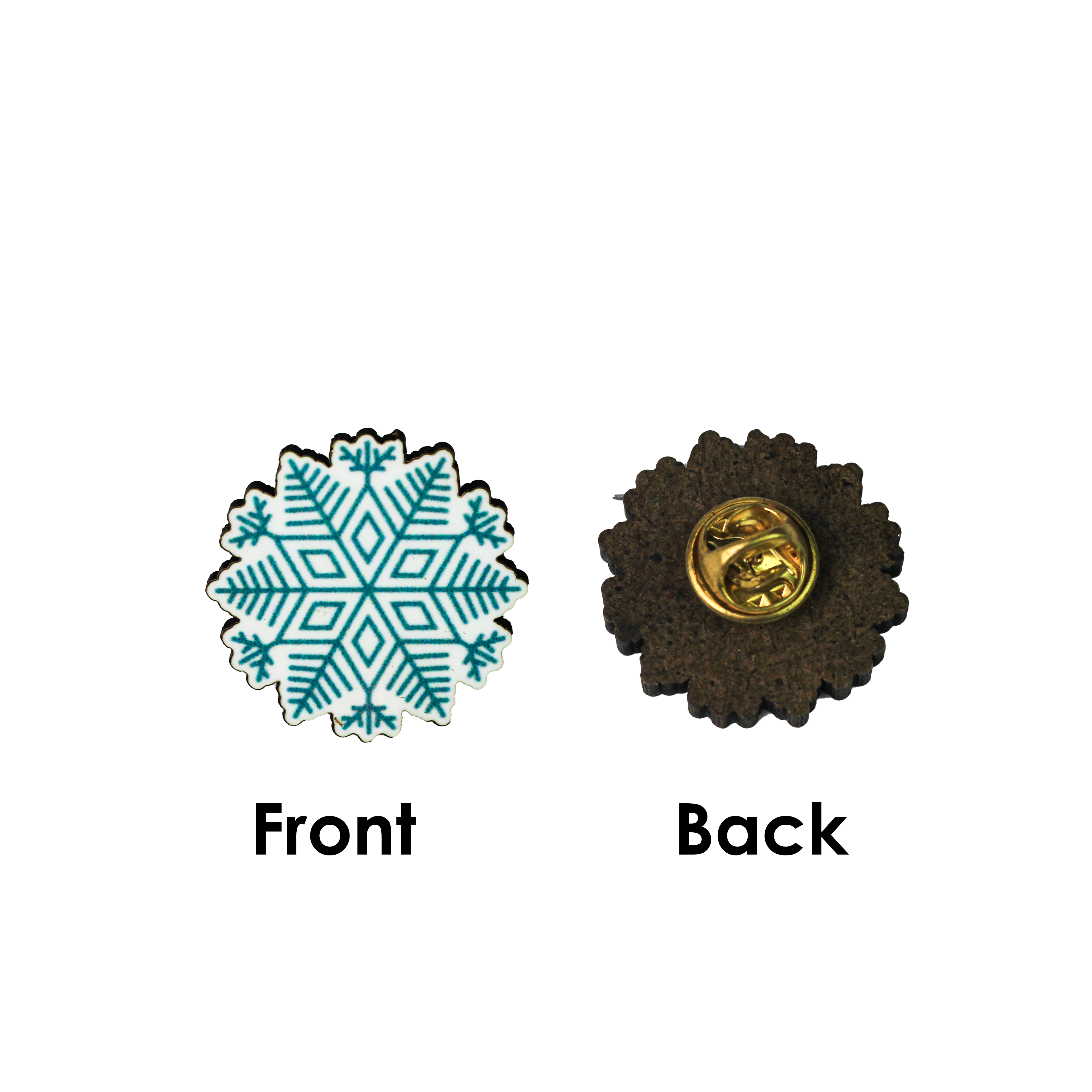 Lapel Pins - Snowburst