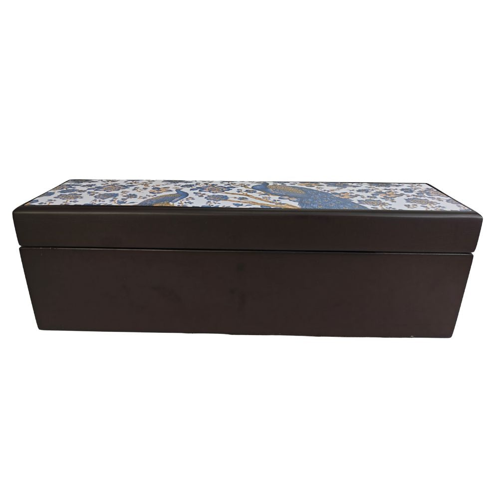 Long Tea Chest - Royal Plumage Paradise