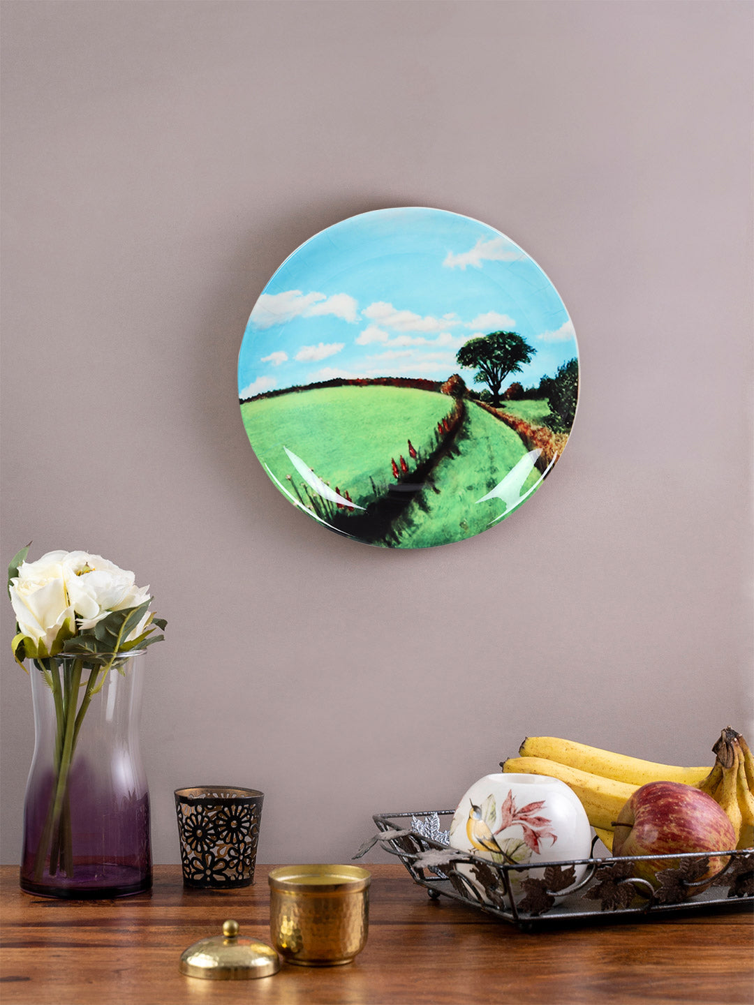 Decorative Wall Plate - Countryside