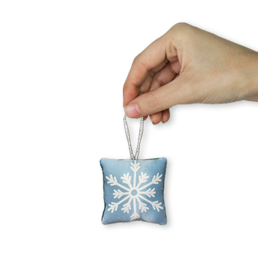 Christmas Tree Ornaments - Radiant Snowflake