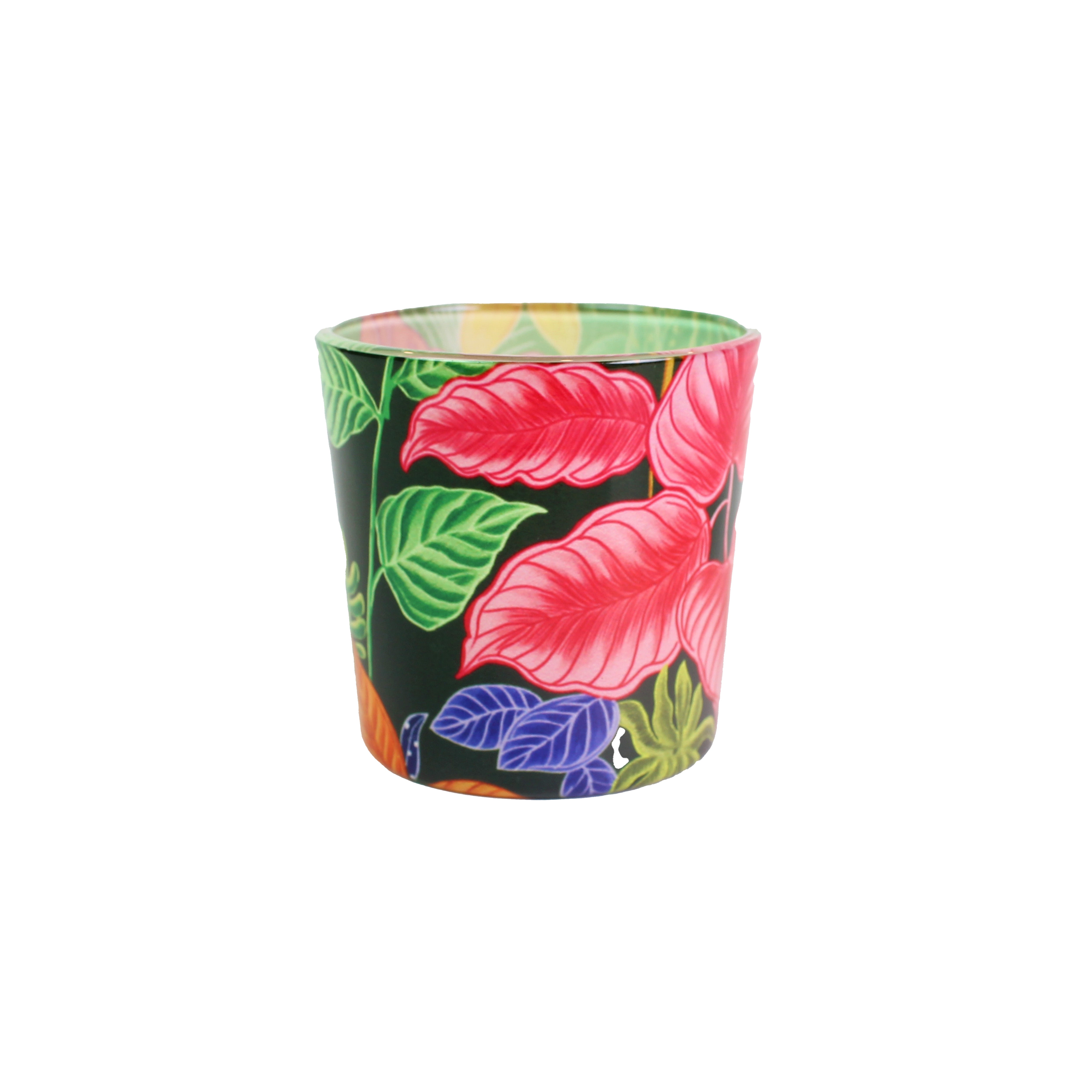 Candle Votives (Set of 2) - TROPICAL FLORA