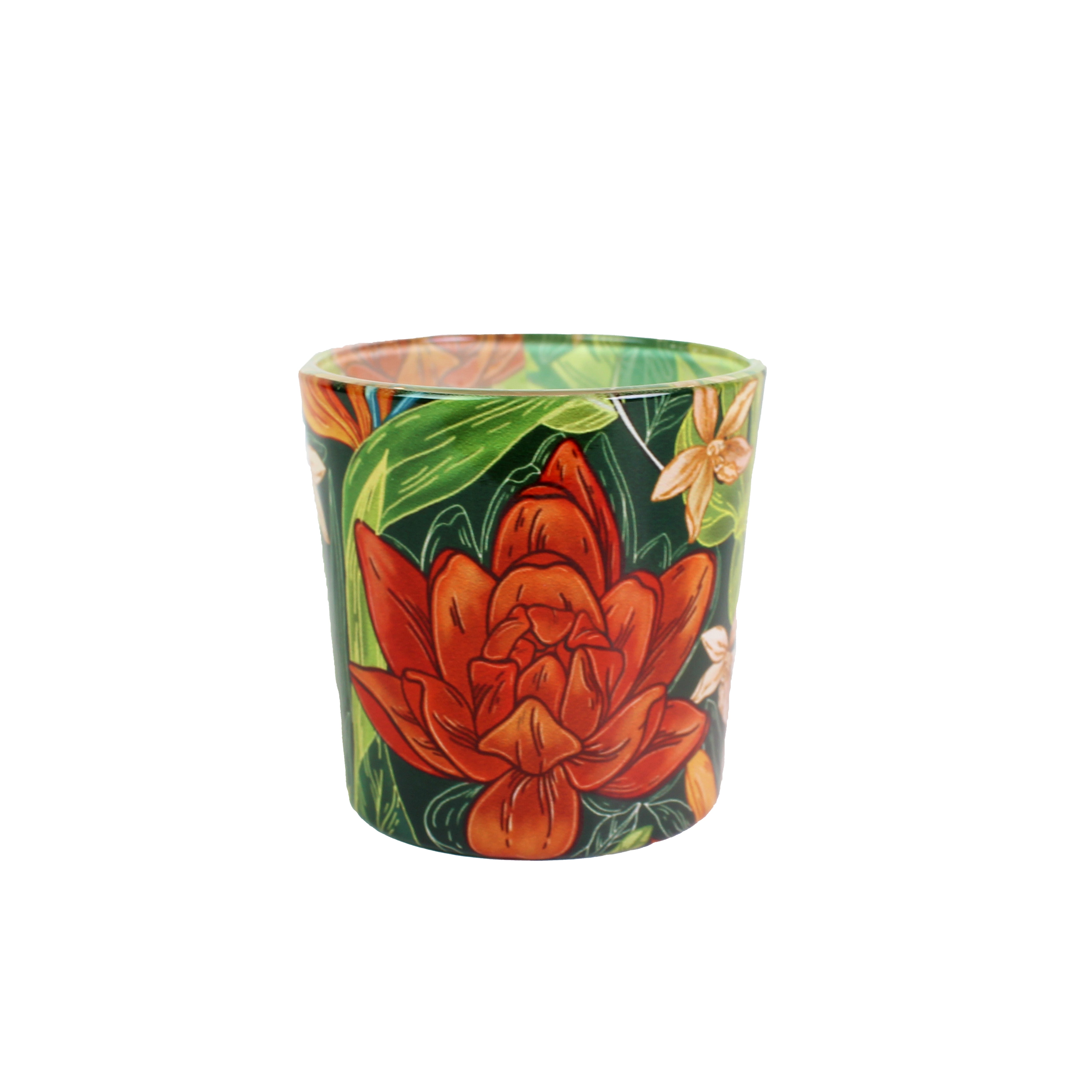 Candle Votives (Set of 2) - HIBISCUS GARDEN