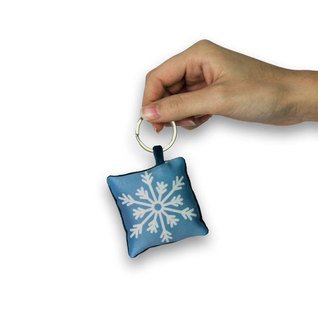 Cushion Keychain - Snowburst