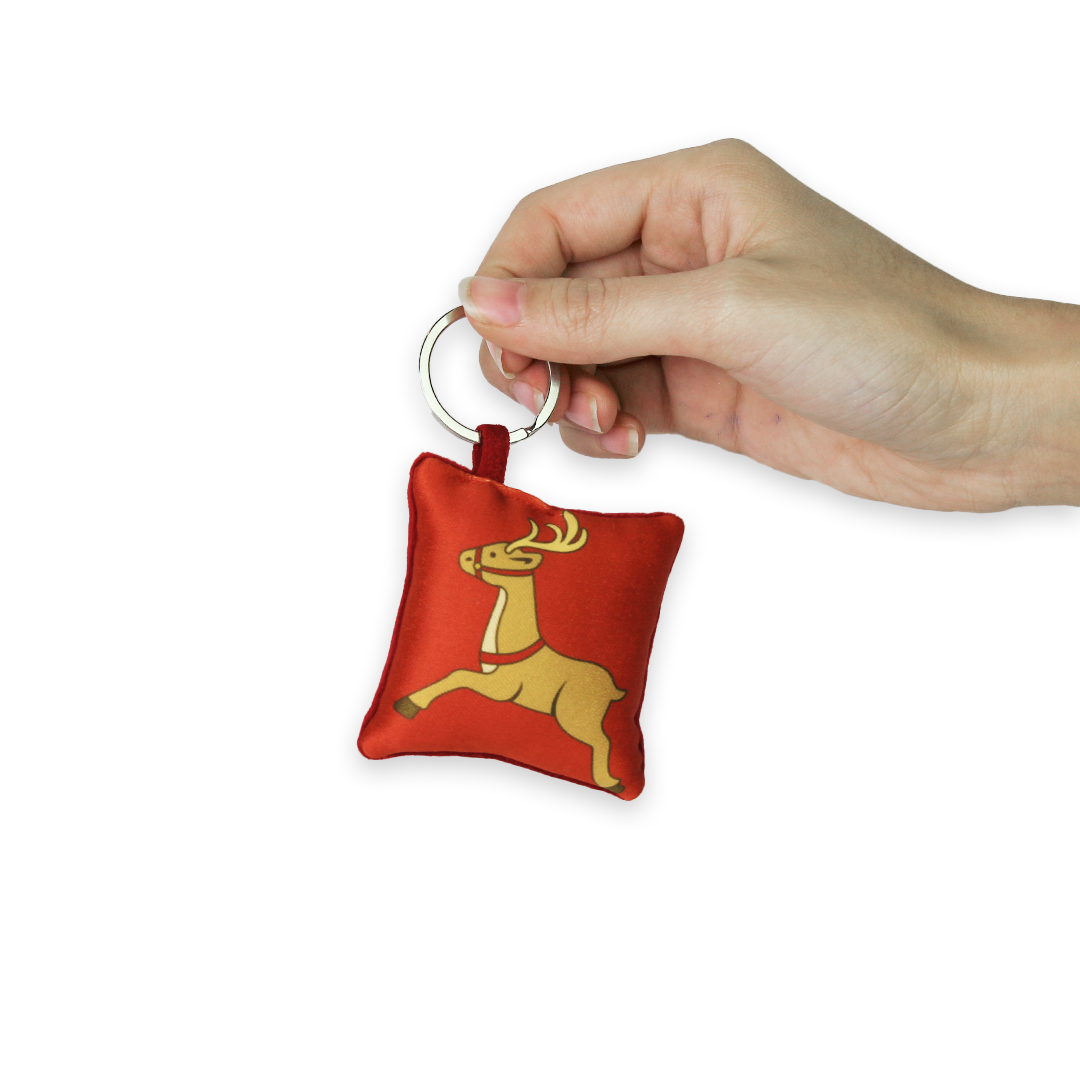 Cushion Keychain - Reindeer Rays