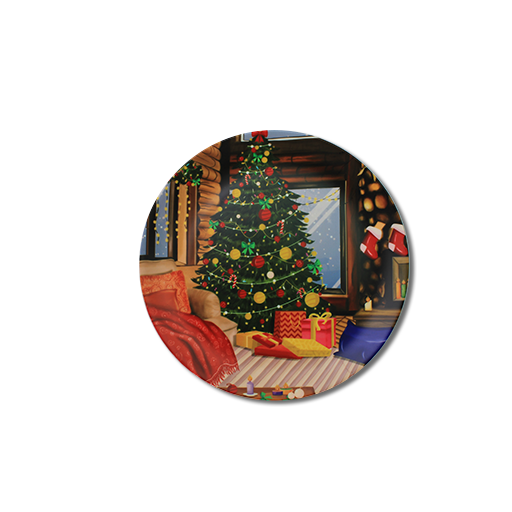 Decorative Wall Plates - Xmas Tree