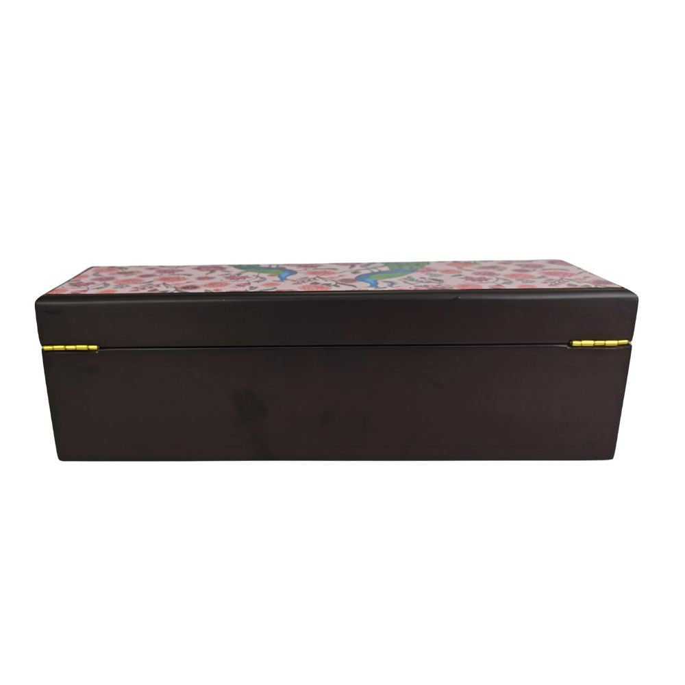 Long Tea Chest - Garden Jewel Peacock