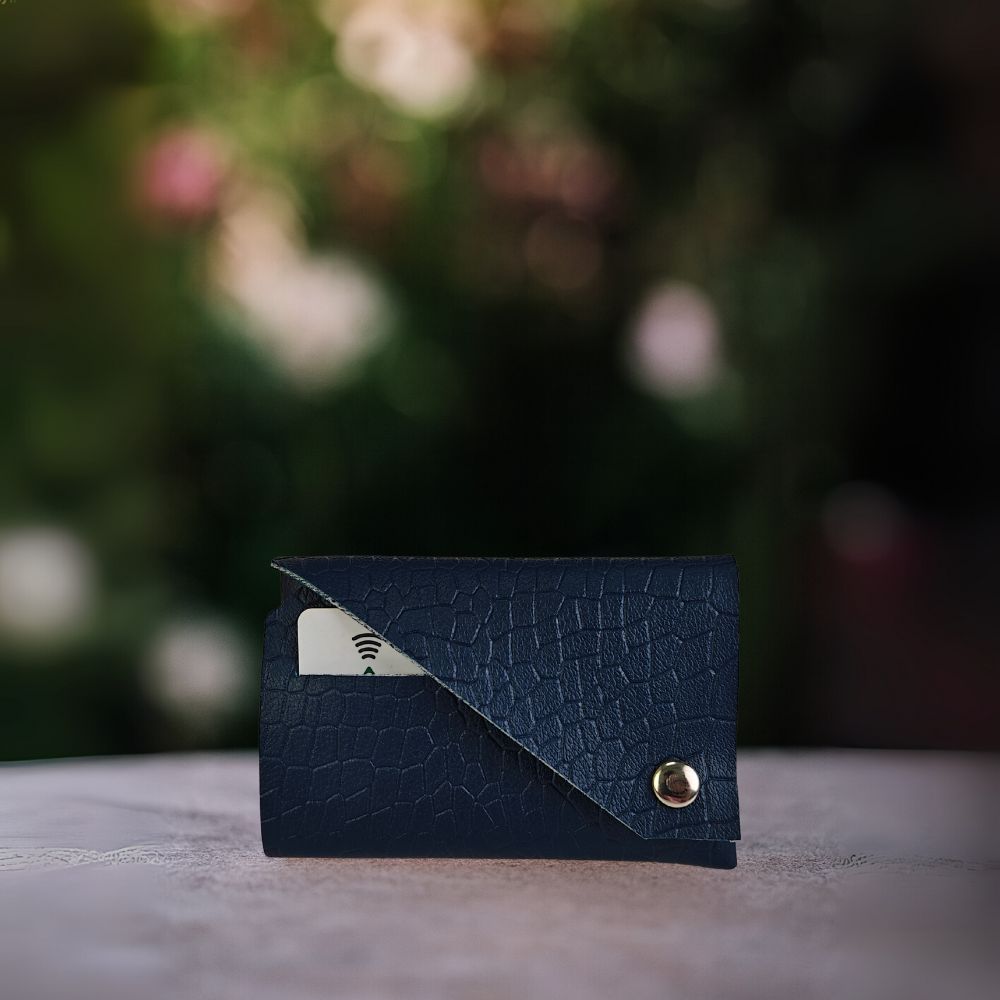 Blue Card & Cash Holder ( Double-Sided )