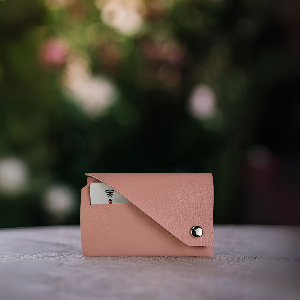 PInk Card & Cash Holder ( Double-Sided )