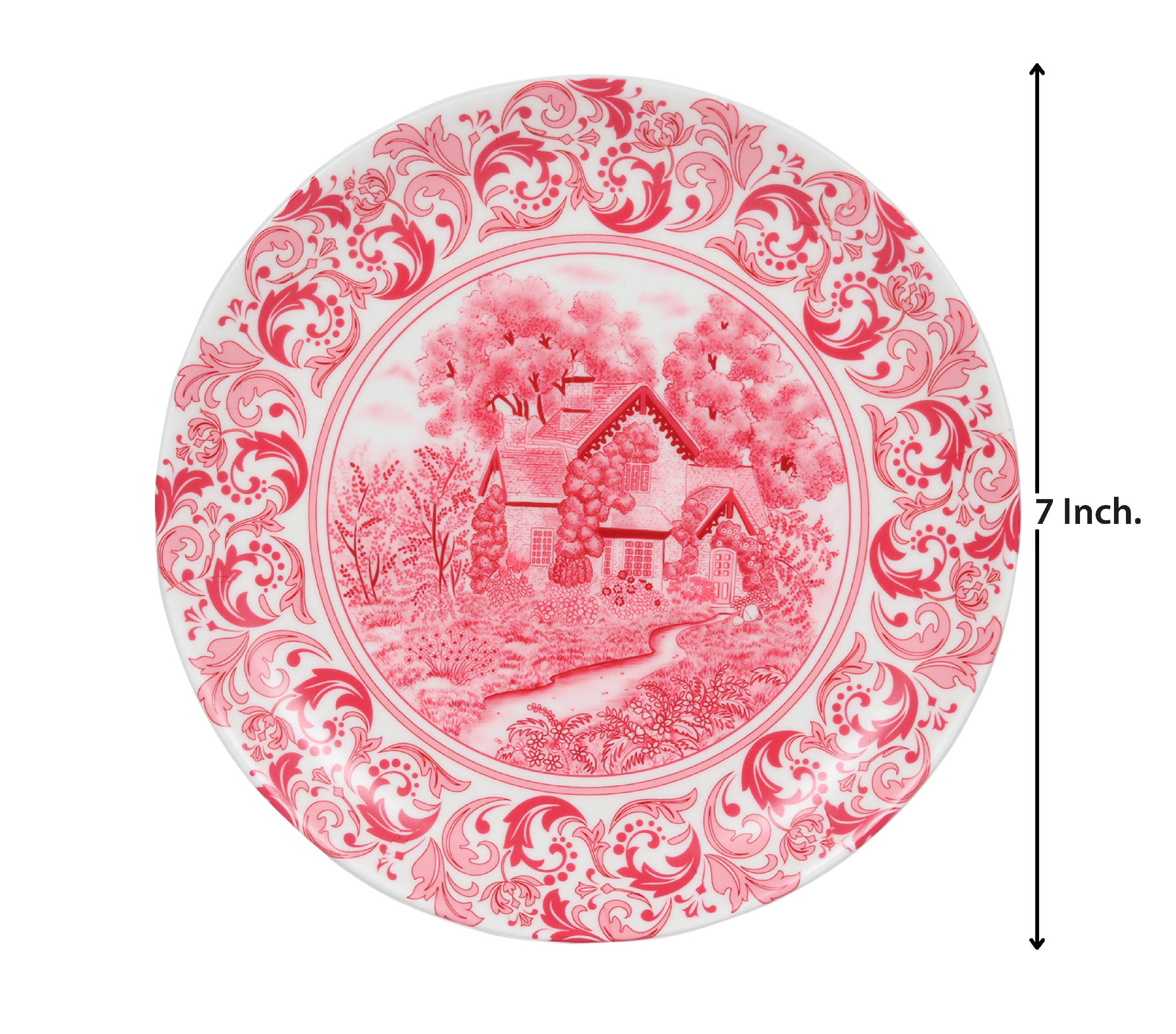 Decorative Wall Plate - Red Pottery