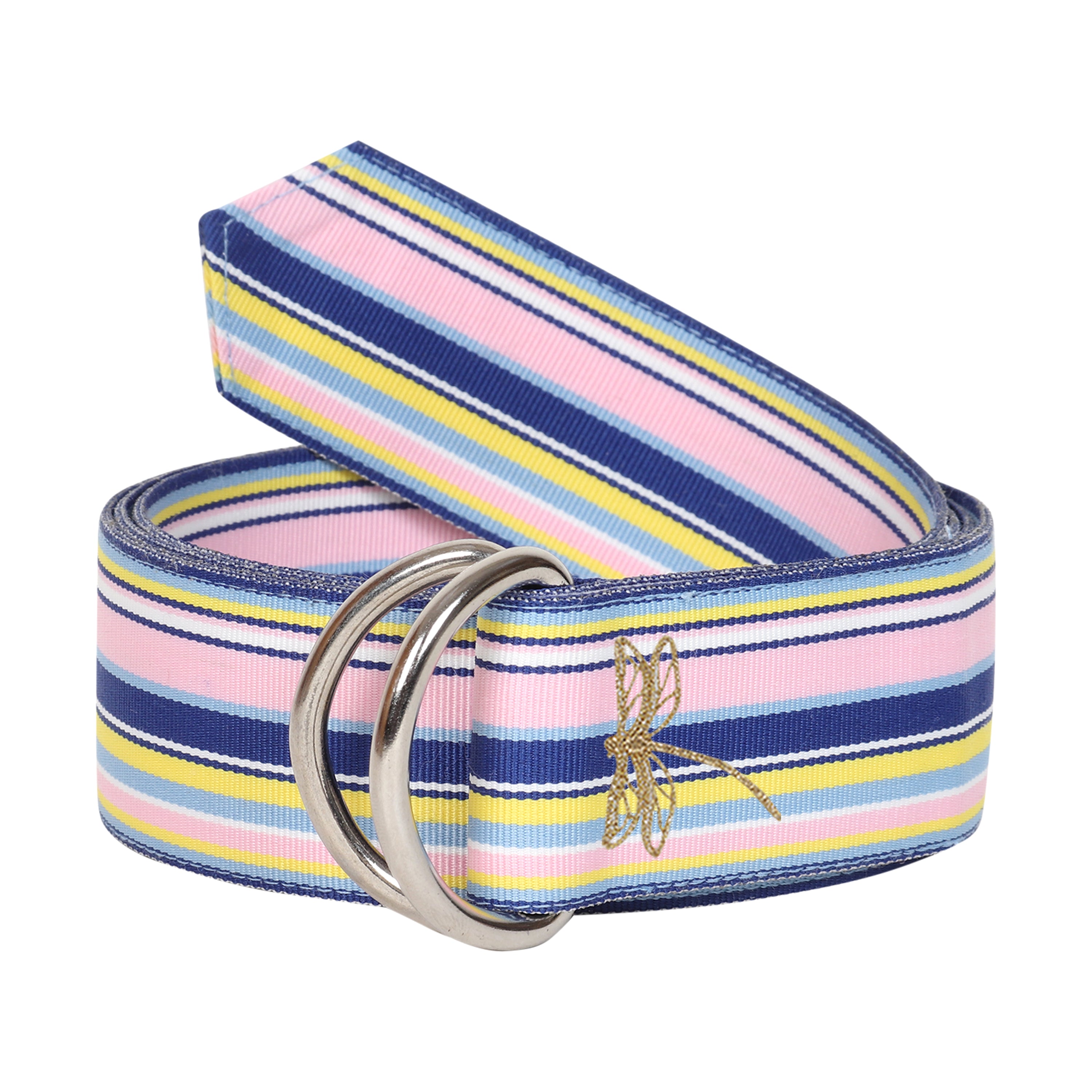 Rio Grosgrain Ribbon D-Ring Embroidered Belts
