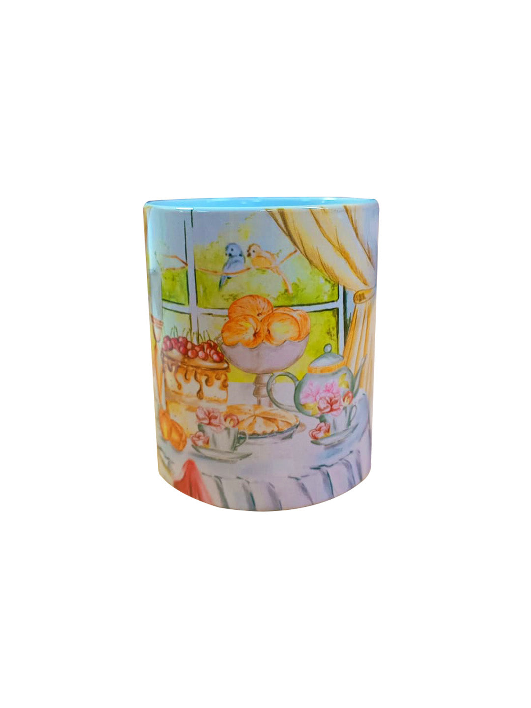 Mugs - Old English Garden party Scene