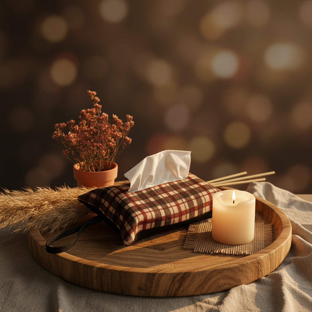 Tissue Cover Brown