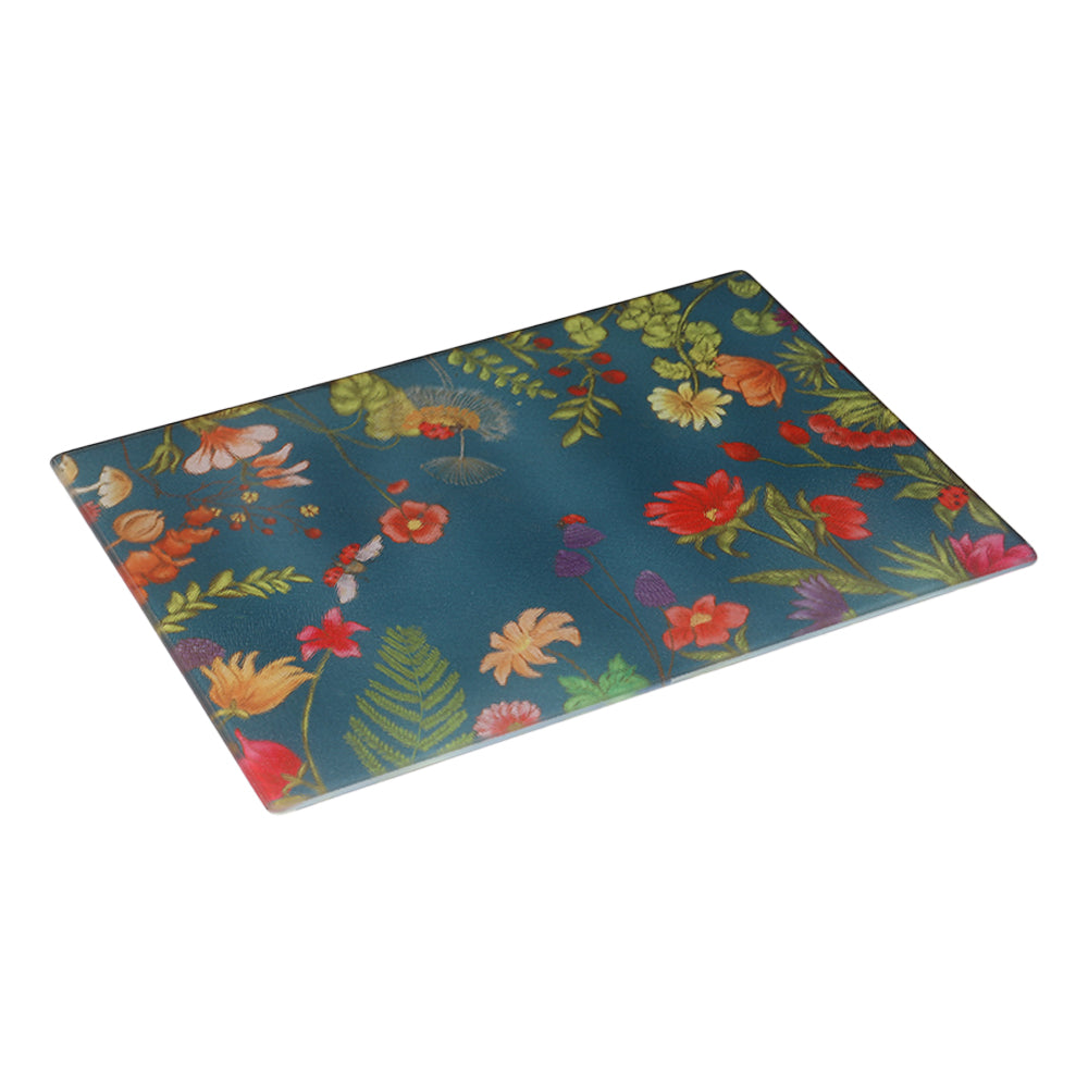 Chopping Board - Floral Bliss Blue