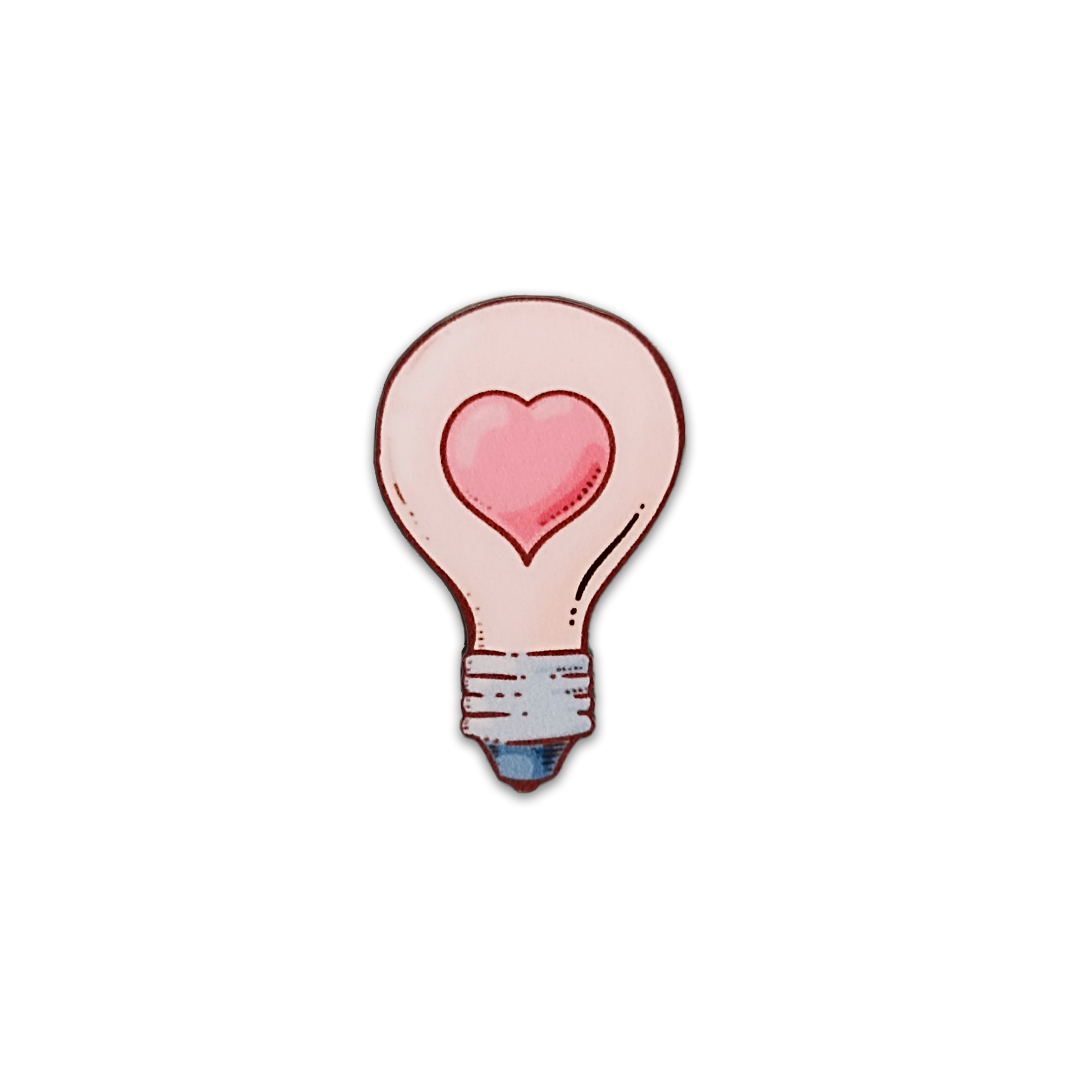 Lapel Pins - You Light up my Heart