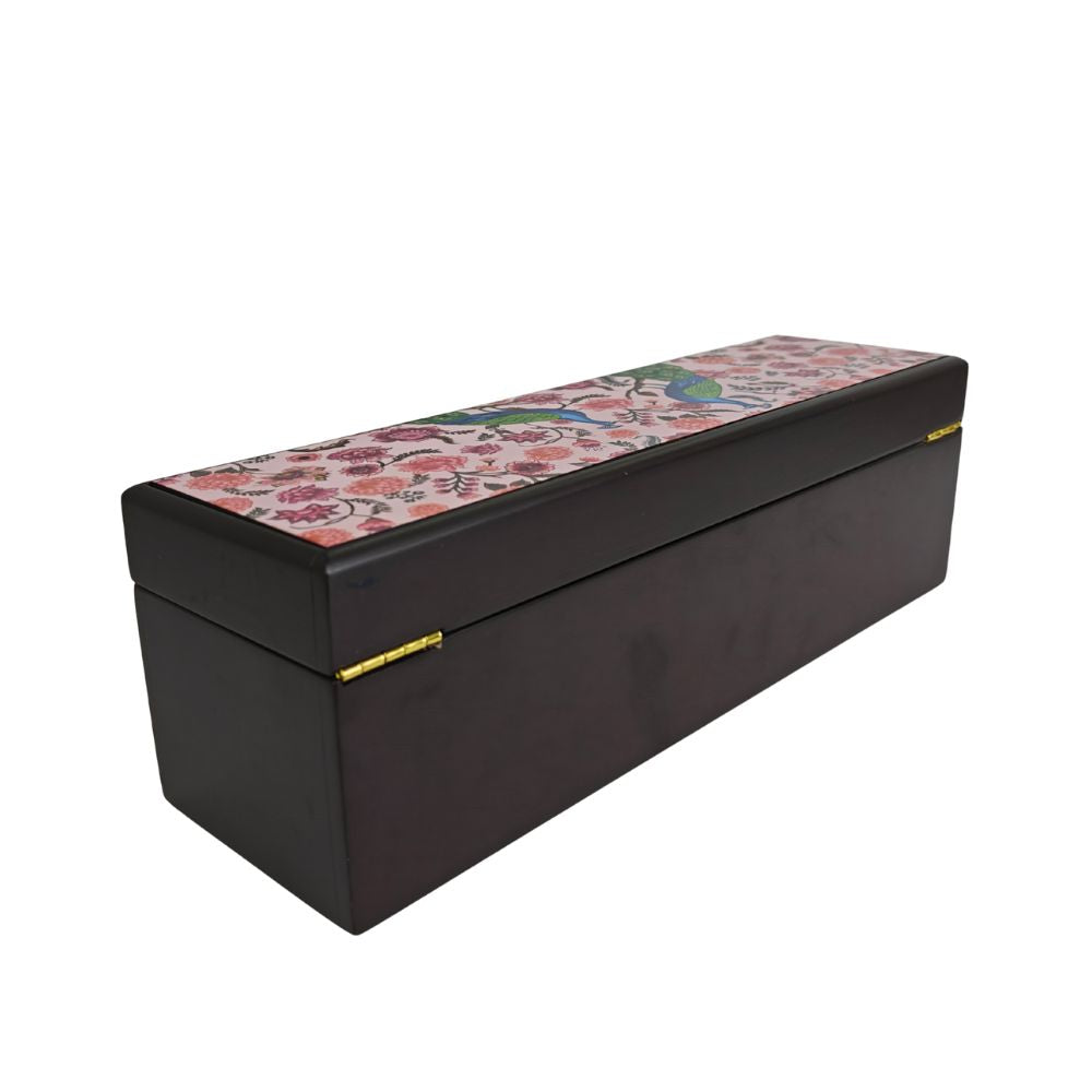 Long Tea Chest - Garden Jewel Peacock