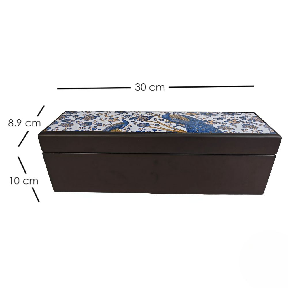 Long Tea Chest - Royal Plumage Paradise