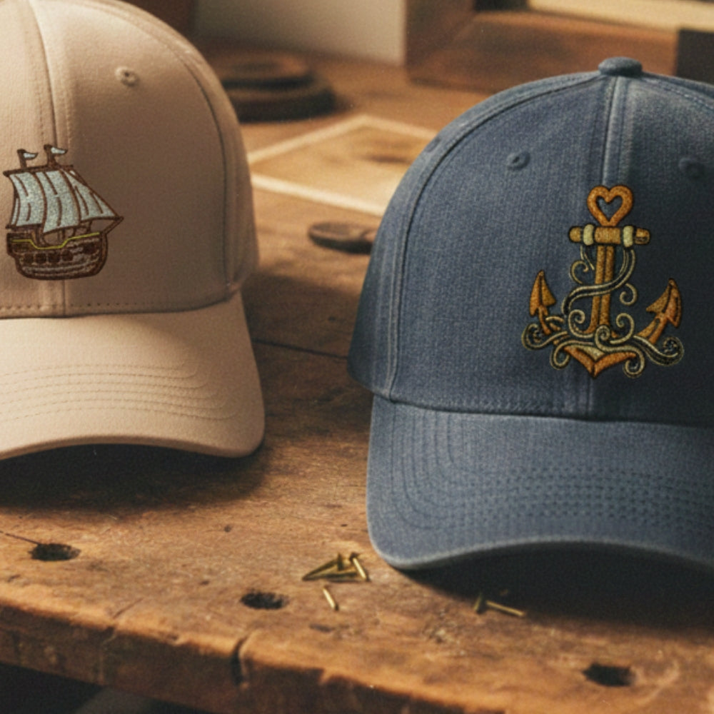 Anchor My Soul : Kolorobia Duo Matching Caps