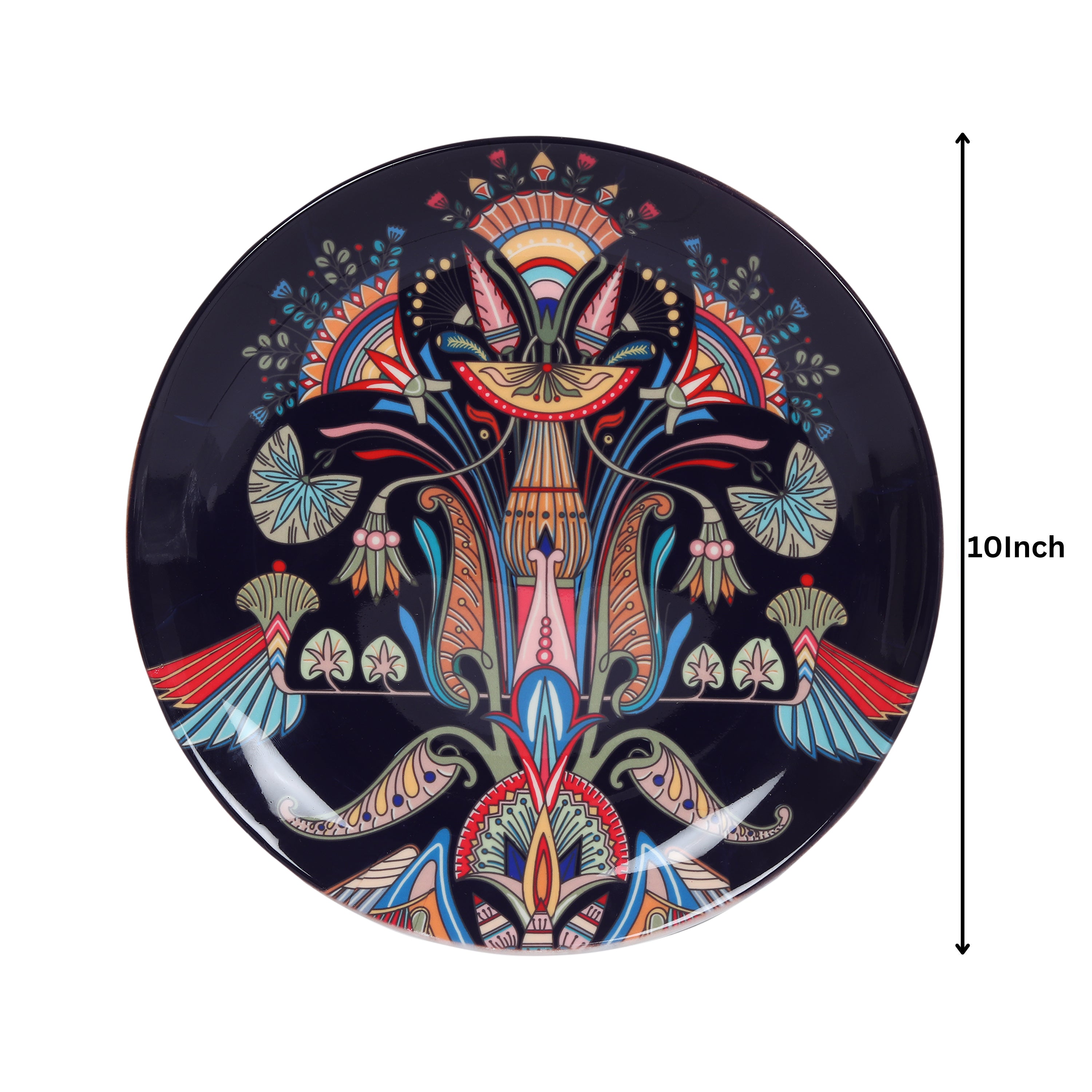 Decorative Wall Plate - The Sesen Blue Egyptian