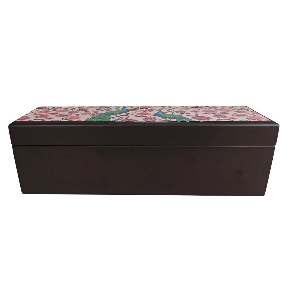 Long Tea Chest - Garden Jewel Peacock