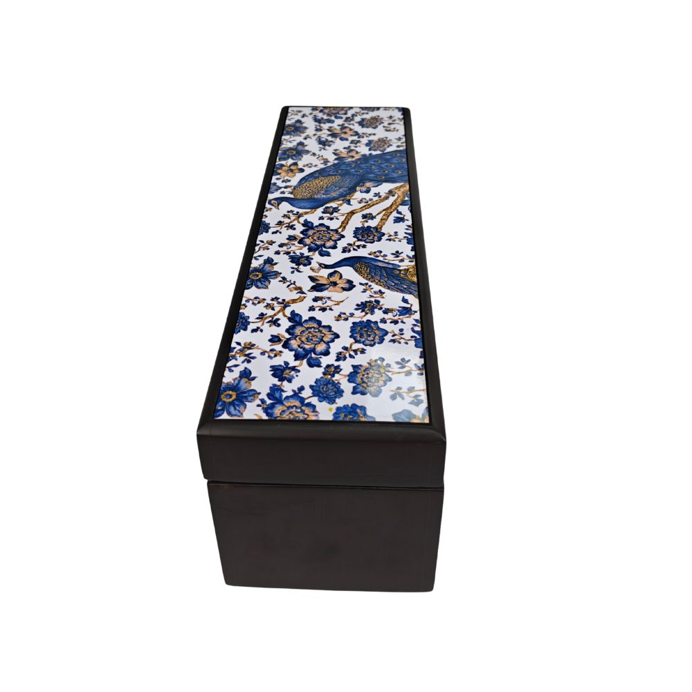 Long Tea Chest - Royal Plumage Paradise