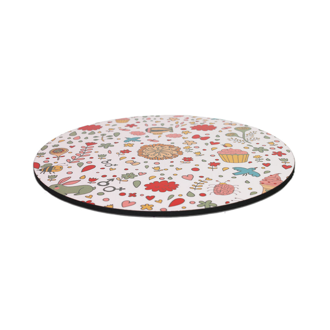 Wooden Coasters (Set of 2) - Love in Bloom