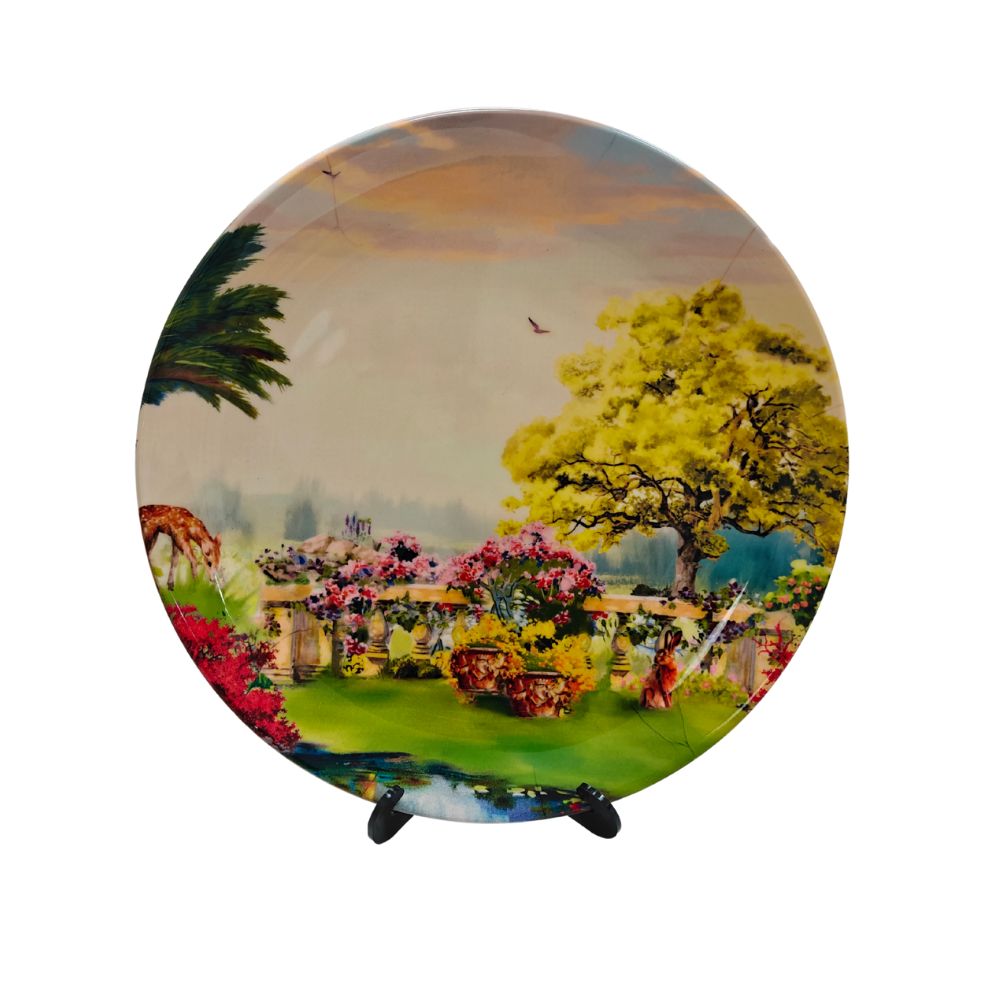 Decorative Wall Plate - The Secret Meadow