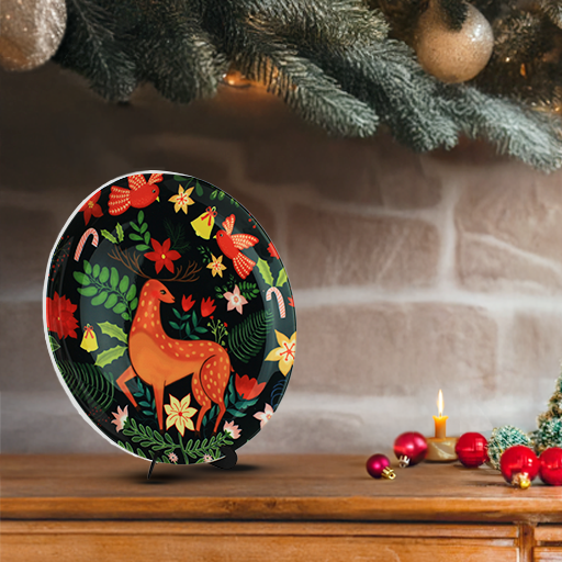 Decorative Wall Plates - Rudolf