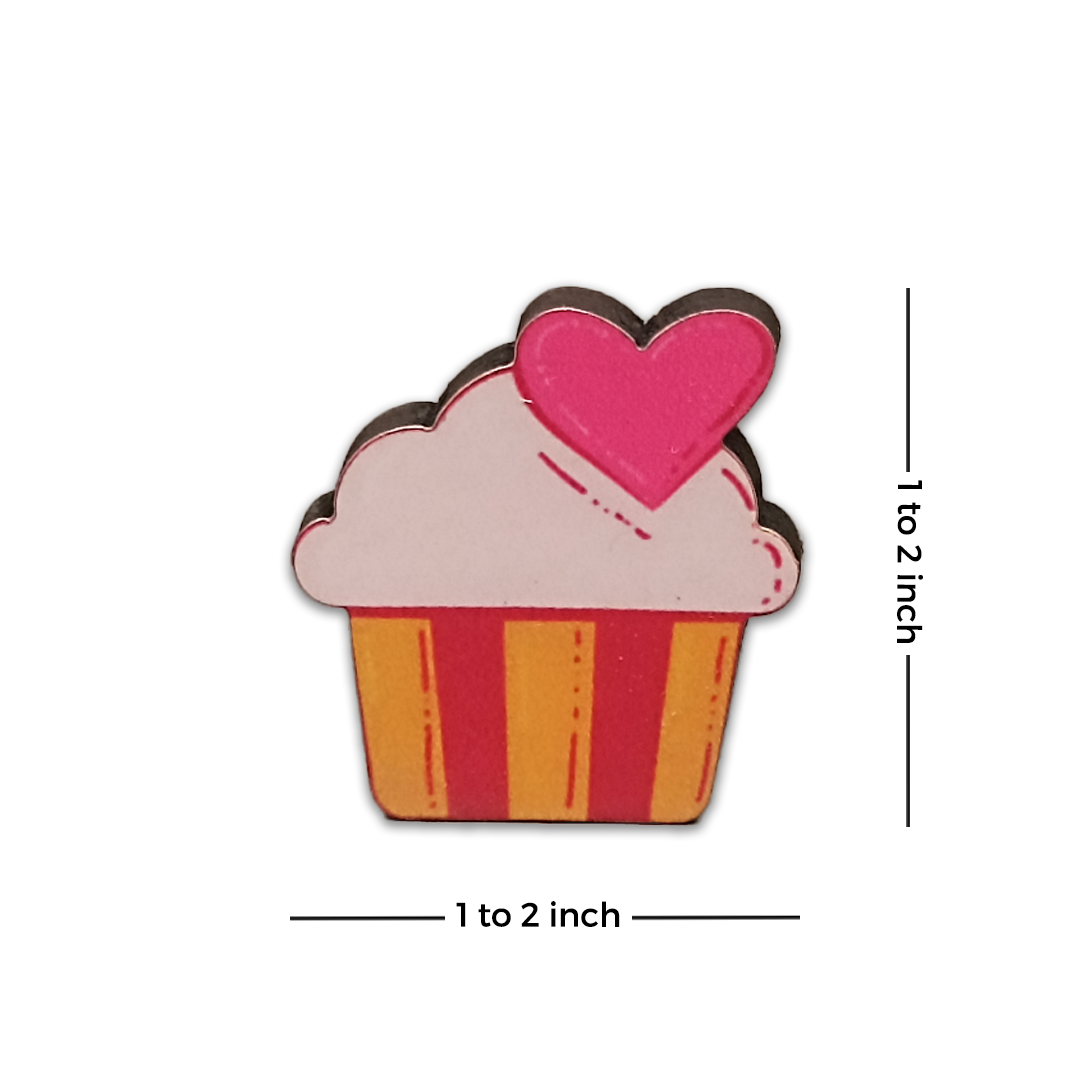 Lapel Pins - XO Cupcake